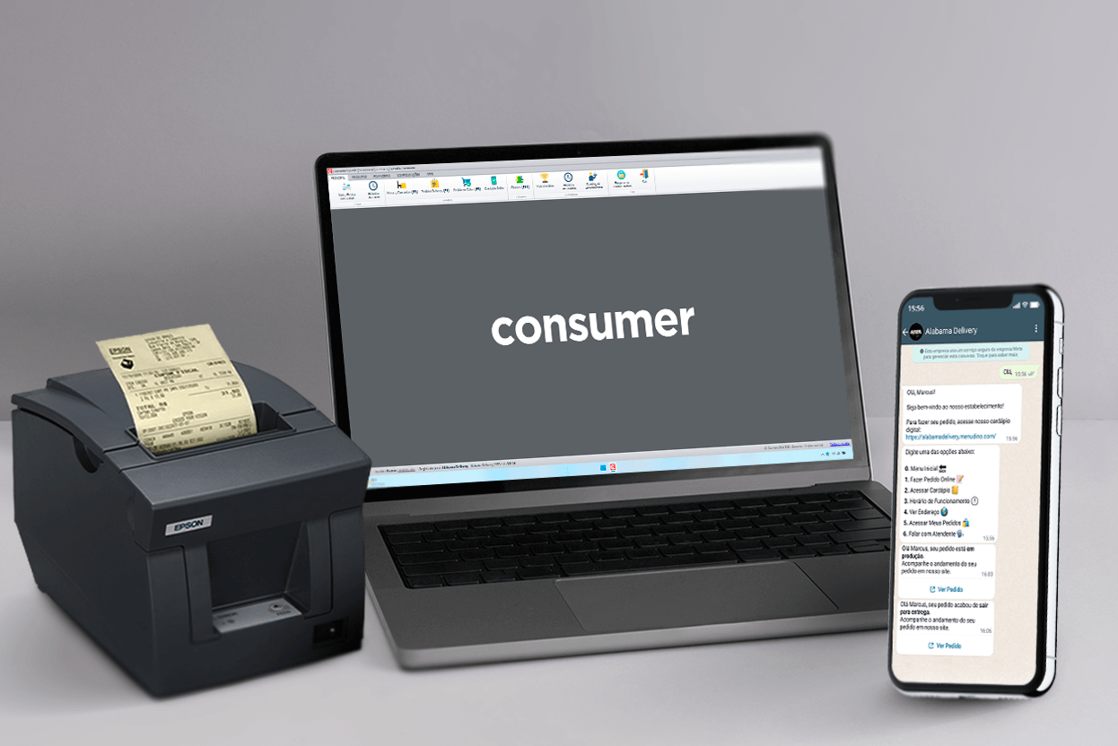Atendimento automático no WhatsApp pelo Bot Consumer
