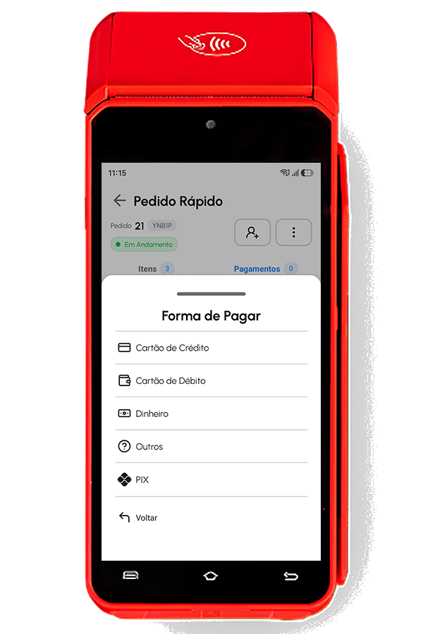 Consumer Cloud na maquininha GetNet
