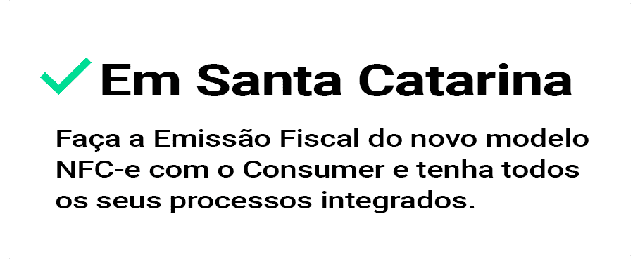 Emissor Fiscal Santa Catarina