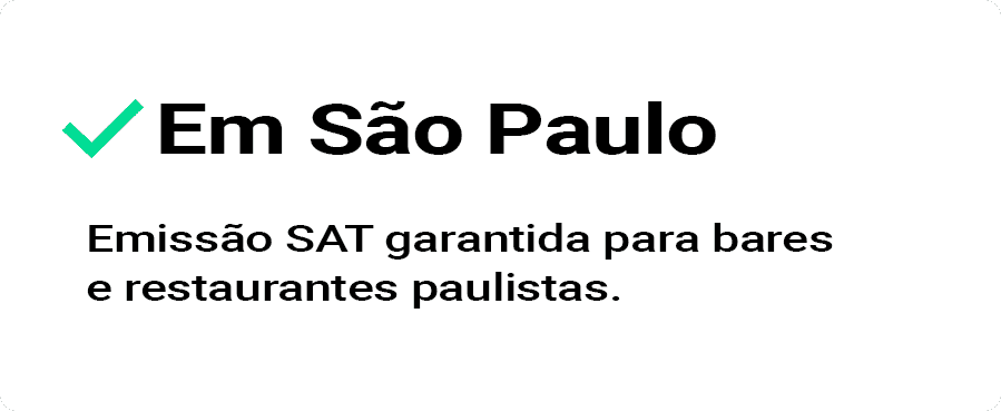 Emissor Fiscal São Paulo SAT