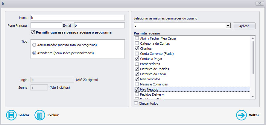 Sistema Cadastro de Fornecedores